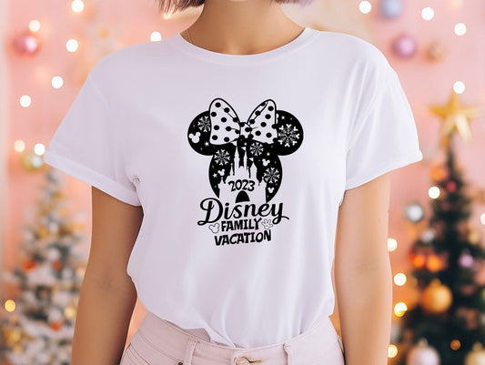 Disney Family Vacation Shirts, Mickey Christmas Shirt, Minnie Christmas Shirt,Christmas Squad,Christmas Crew,Disney Girls Trip,Disney Family