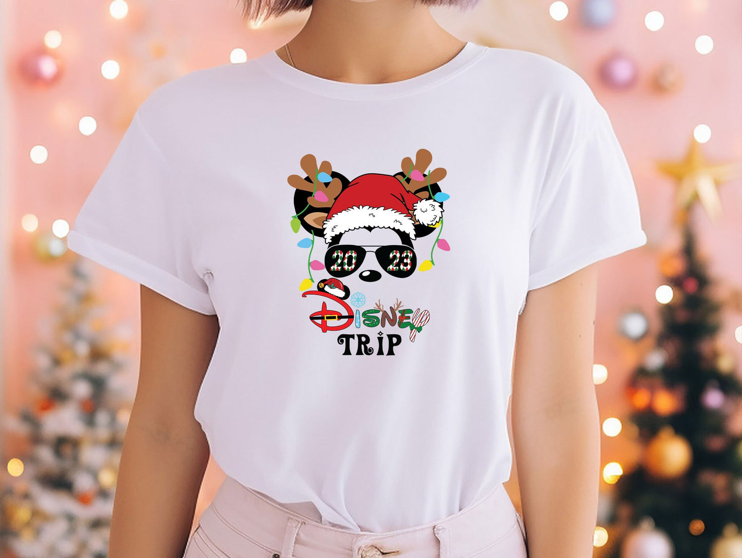 Disney Trip Shirts, Mickey Christmas Shirt, Minnie Christmas Shirt, Christmas Squad, Christmas Crew, Disney Girls Trip,Disney Family