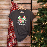 Disney Candy Shirts, Mickey Christmas Shirt, Minnie Christmas Shirt, Christmas Squad, Christmas Crew, Disney Girls Trip,Disney Family
