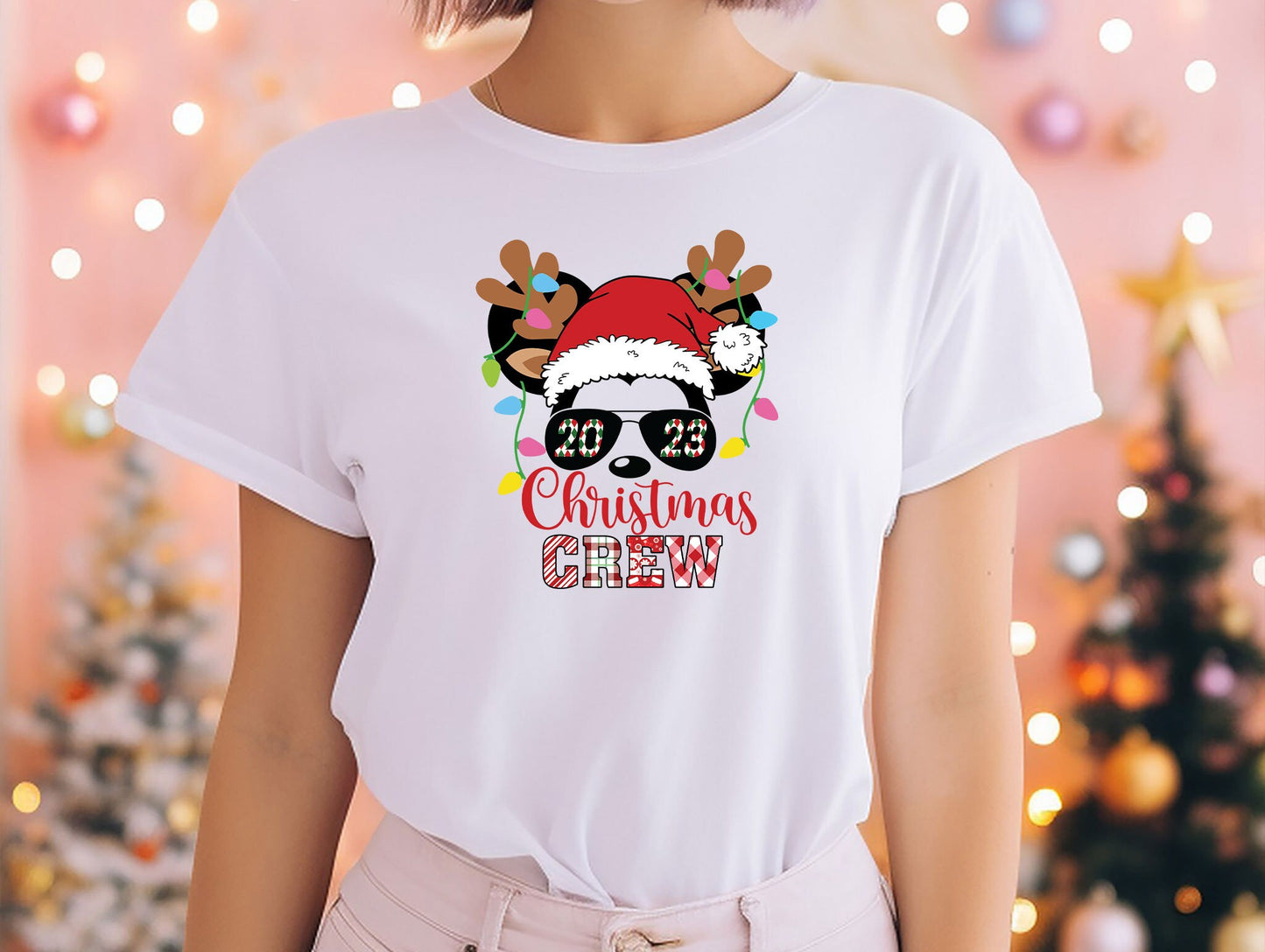 Disney Christmas Crew Shirts, Mickey Christmas Shirt, Minnie Christmas Shirt, Christmas Squad,Christmas Crew,Disney Girls Trip,Disney Family