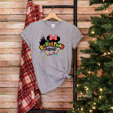 Disney Christmas Squad Shirt,Custom Disney Christmas Shirt,Mickey Minnie Christmas Shirt,Custom Family Disney Tshirt,Christmas Family Shirt