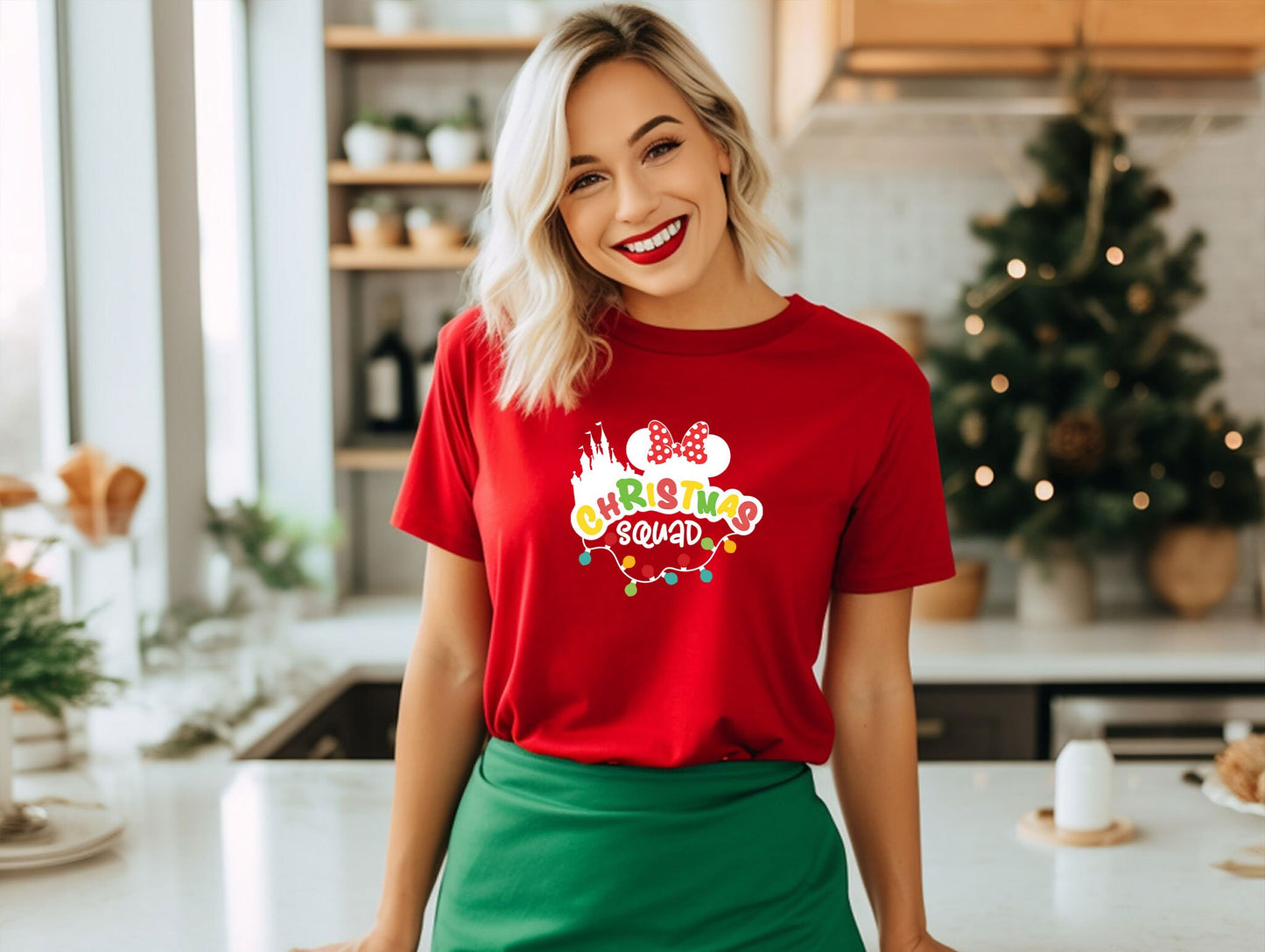 Disney Christmas Squad Shirt,Custom Disney Christmas Shirt,Mickey Minnie Christmas Shirt,Custom Family Disney Tshirt,Christmas Family Shirt