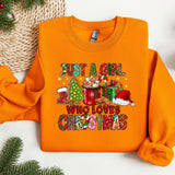 an orange shirt with a christmas message on it