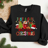 a black sweatshirt with a christmas message on it