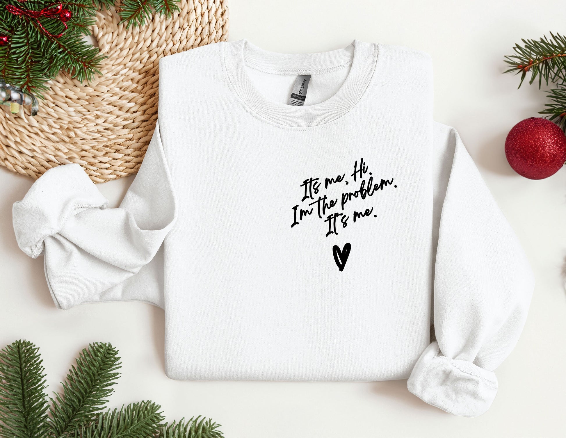 Christmas Movie Sweatshirt, Its me im the problem Hoodie, Christmas Song crewneck, Vintage Movie Sweatshirt, Xmas Gift for her