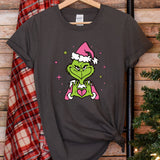 a t - shirt with the grin face on it