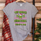 a t - shirt that says the grin is on it