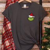 a t - shirt with a picture of the grin face on it