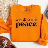 Choose Peace Sweatshirt, Charity Hoodie, Palestine Hoodie, Activist Sweatshirt, Equality Hoodie, Human Right Sweater, Protest Sweatshirt
