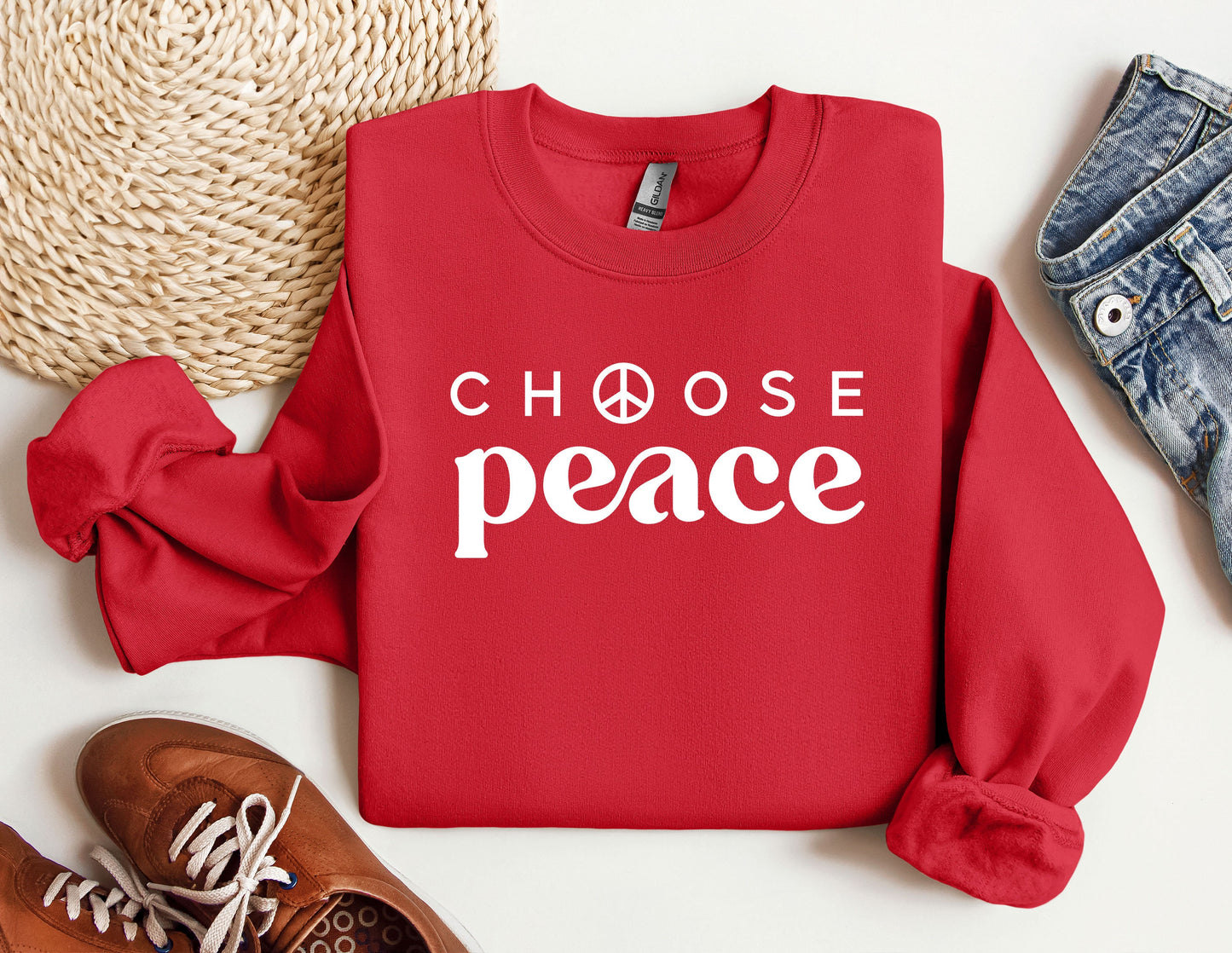 Choose Peace Sweatshirt, Charity Hoodie, Palestine Hoodie, Activist Sweatshirt, Equality Hoodie, Human Right Sweater, Protest Sweatshirt