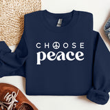 Choose Peace Sweatshirt, Charity Hoodie, Palestine Hoodie, Activist Sweatshirt, Equality Hoodie, Human Right Sweater, Protest Sweatshirt