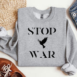 Stop War Sweatshirt, Charity Hoodie, Palestine Hoodie, Activist Sweatshirt, Equality Hoodie, Human Right Sweater, Protest Sweatshirt