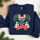 Christmas Disney Sweatshirt, Trendy Sweatshirt, Disneyland Sweatshirt, Oversized Sweatshirt, Christmas Sweatshirt, Christmas Gift