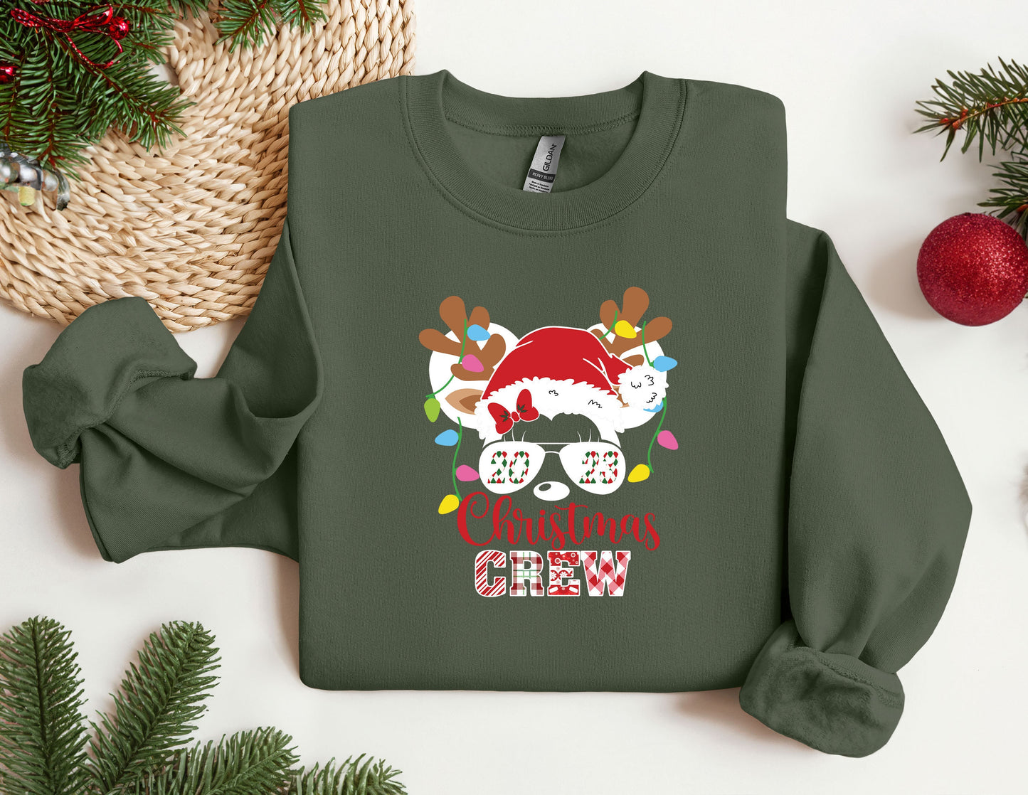 Christmas Crew Sweatshirt, Trendy Sweatshirt, Disneyland Sweatshirt, Oversized Sweatshirt, Christmas Sweatshirt, Christmas Gift