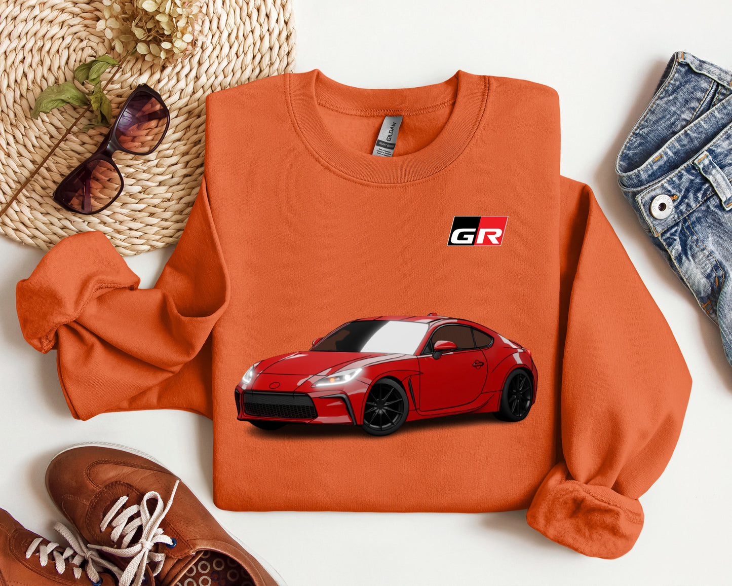 Toyota GR86 Gazoo Racing unisex sweatshirt, Drift Car Hoodie, Automotive Apparel Car Guys, Gift JDM Touge Enthusiasts Sweat, Car Sweatshirt