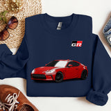 Toyota GR86 Gazoo Racing unisex sweatshirt, Drift Car Hoodie, Automotive Apparel Car Guys, Gift JDM Touge Enthusiasts Sweat, Car Sweatshirt