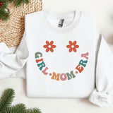a white sweatshirt with a smile drawn on it