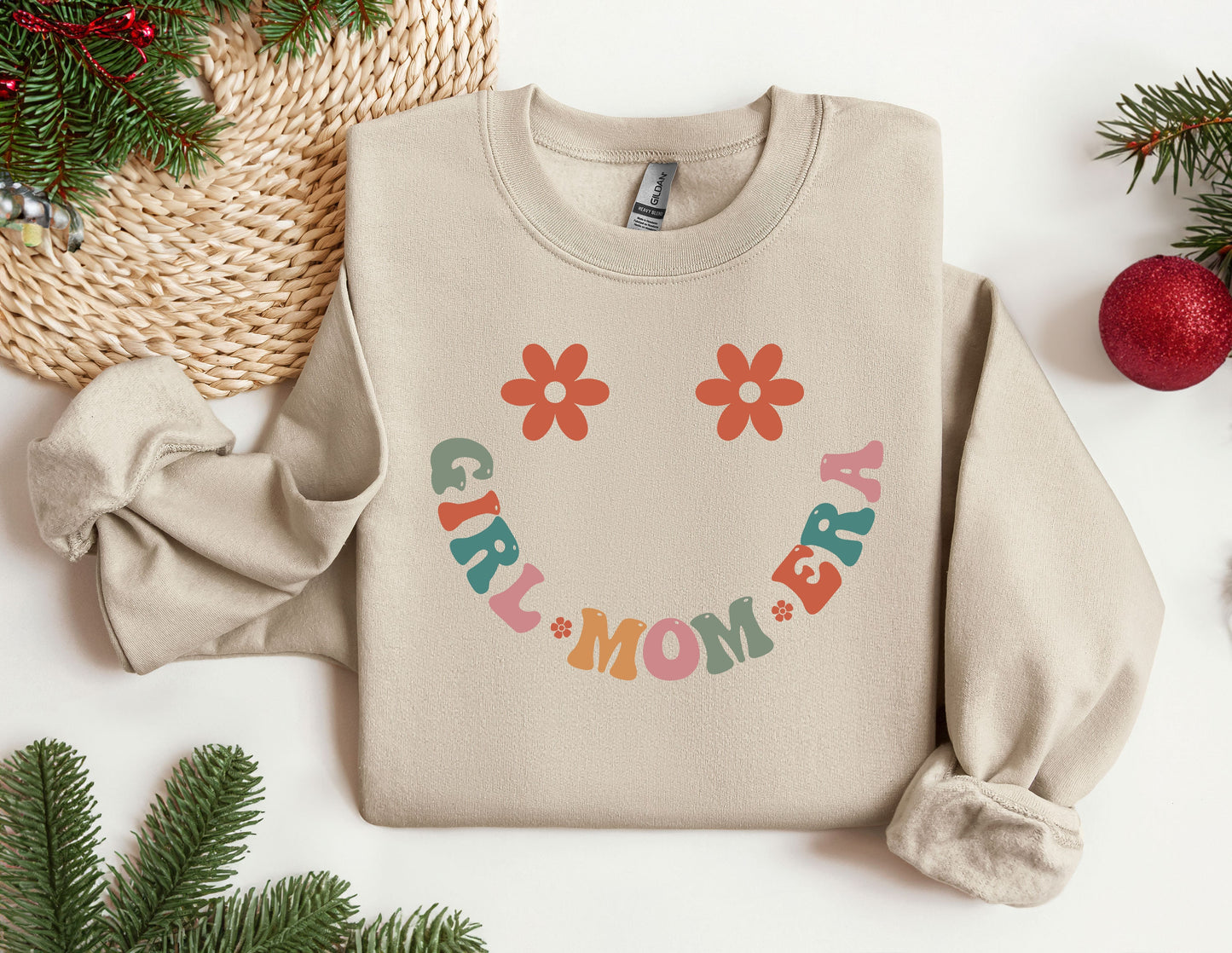 a sweater with the words happy mom written on it