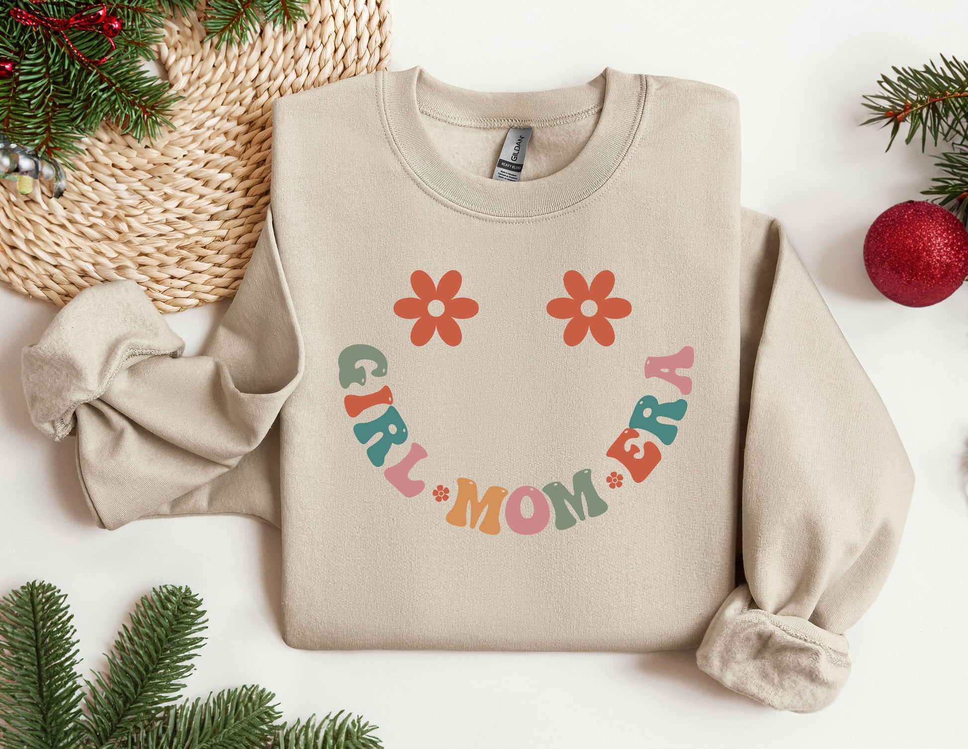 a sweater with the words happy mom written on it