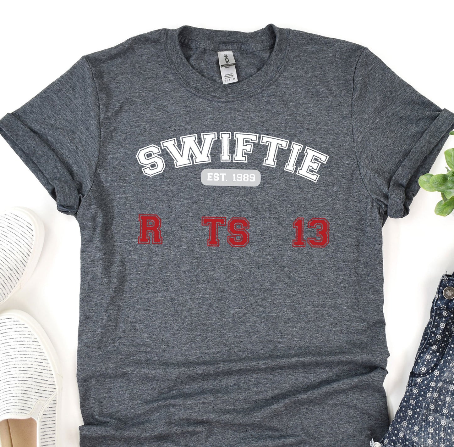 a t - shirt that says swiftie on it