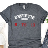 a t - shirt that says swiftie on it