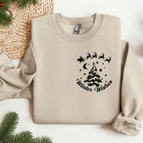 a sweater with a christmas tree on it