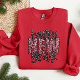 a red sweater with the words happy new year on it
