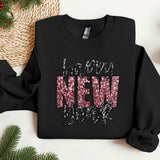 a black sweatshirt with the words i love new york printed on it