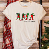 a t - shirt with a picture of a group of people on it