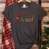 a t - shirt that says, that's all i need for christmas