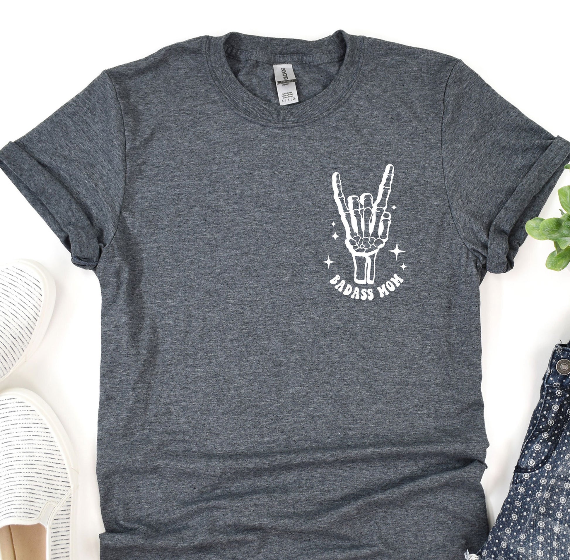 a t - shirt with a peace sign on it