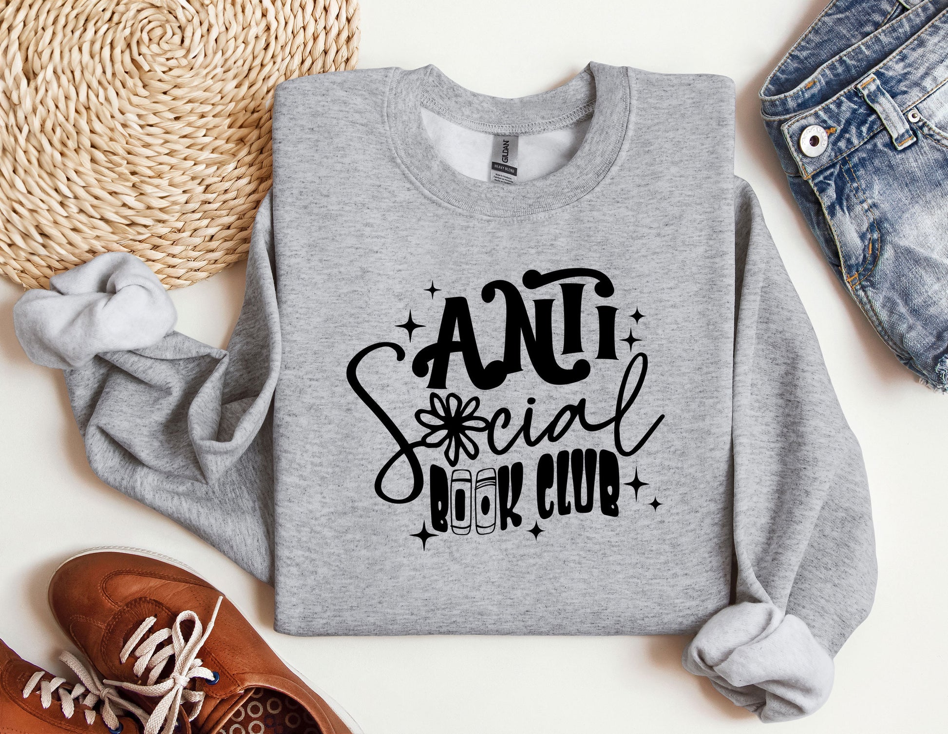 a sweatshirt with the words anti social club on it