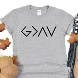 a t - shirt with the word vag printed on it