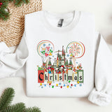 Disney Christmas Sweatshirt, Mickey Ear Crewneck, Magic Castle Hoodie, Disneyland Sweat, Tour Matching Gift Sweatshirt, Disneyland Tour
