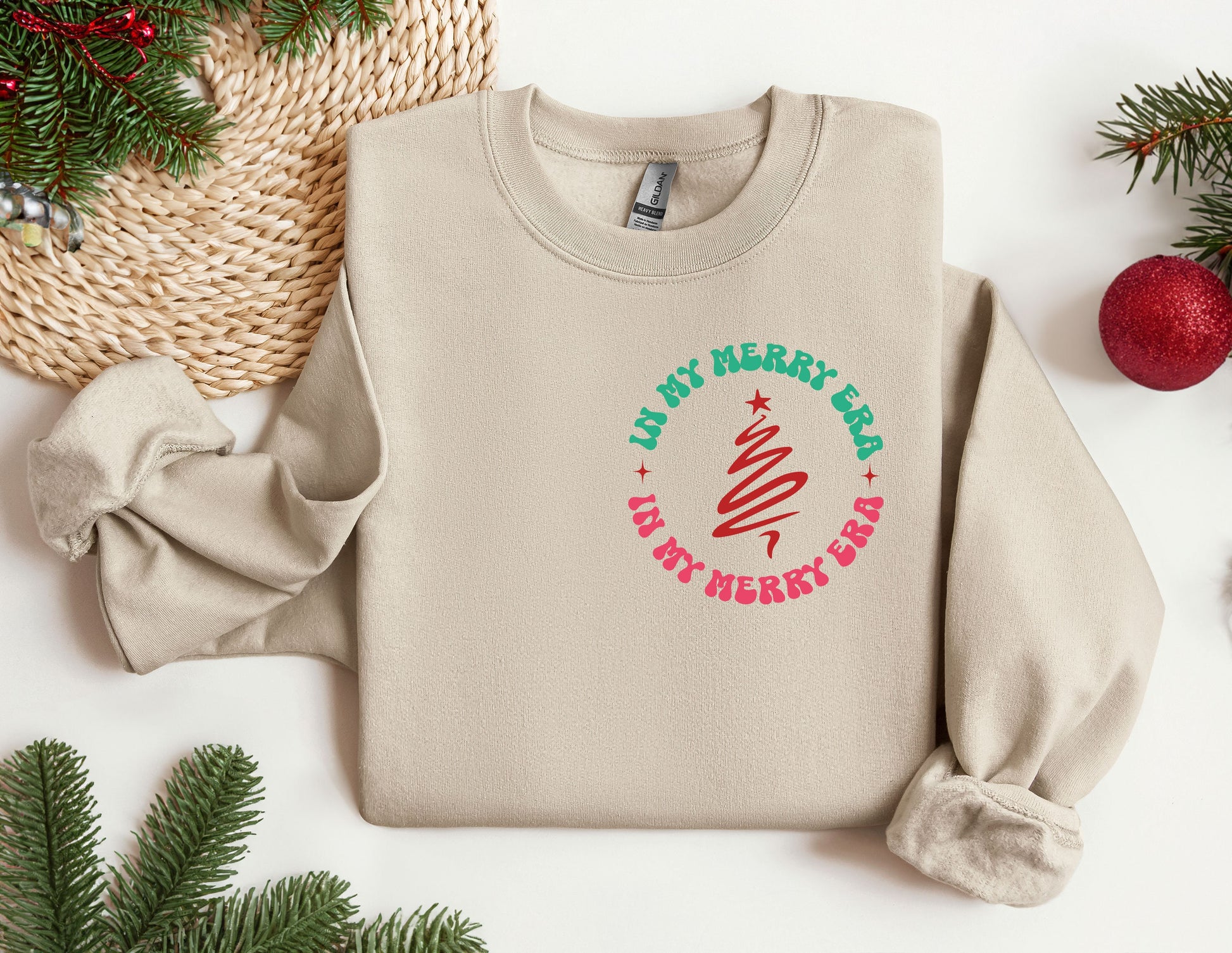 a sweater with a christmas tree on it