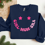a sweatshirt with a smiley face and stars on it