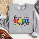 a sweatshirt with the words bright energy on it