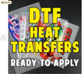 Custom Gang Sheet, Full Color DTF, Shirt Heat Transfer, Ready To Apply, Express DTF, Direct To Film, DTF Screen Print, Bulk Printing
