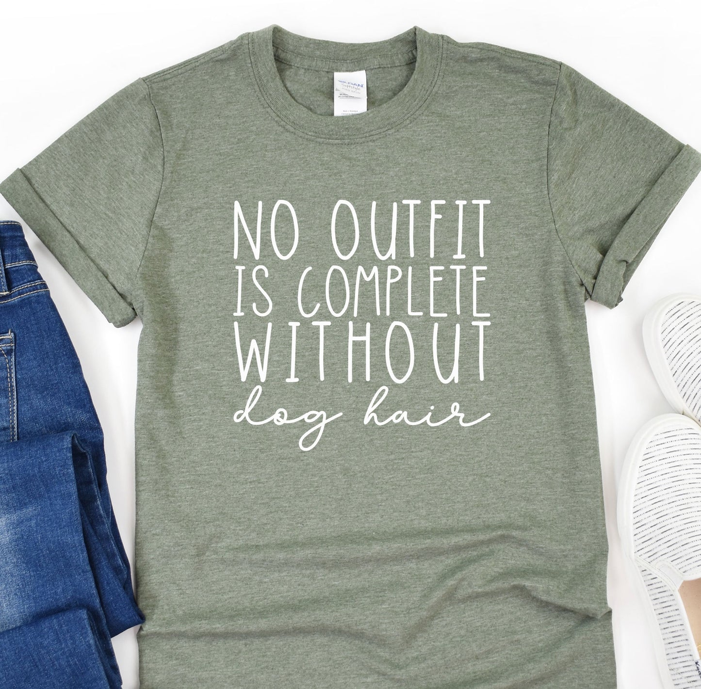 a t - shirt that says, no outlet is complete without blog hair