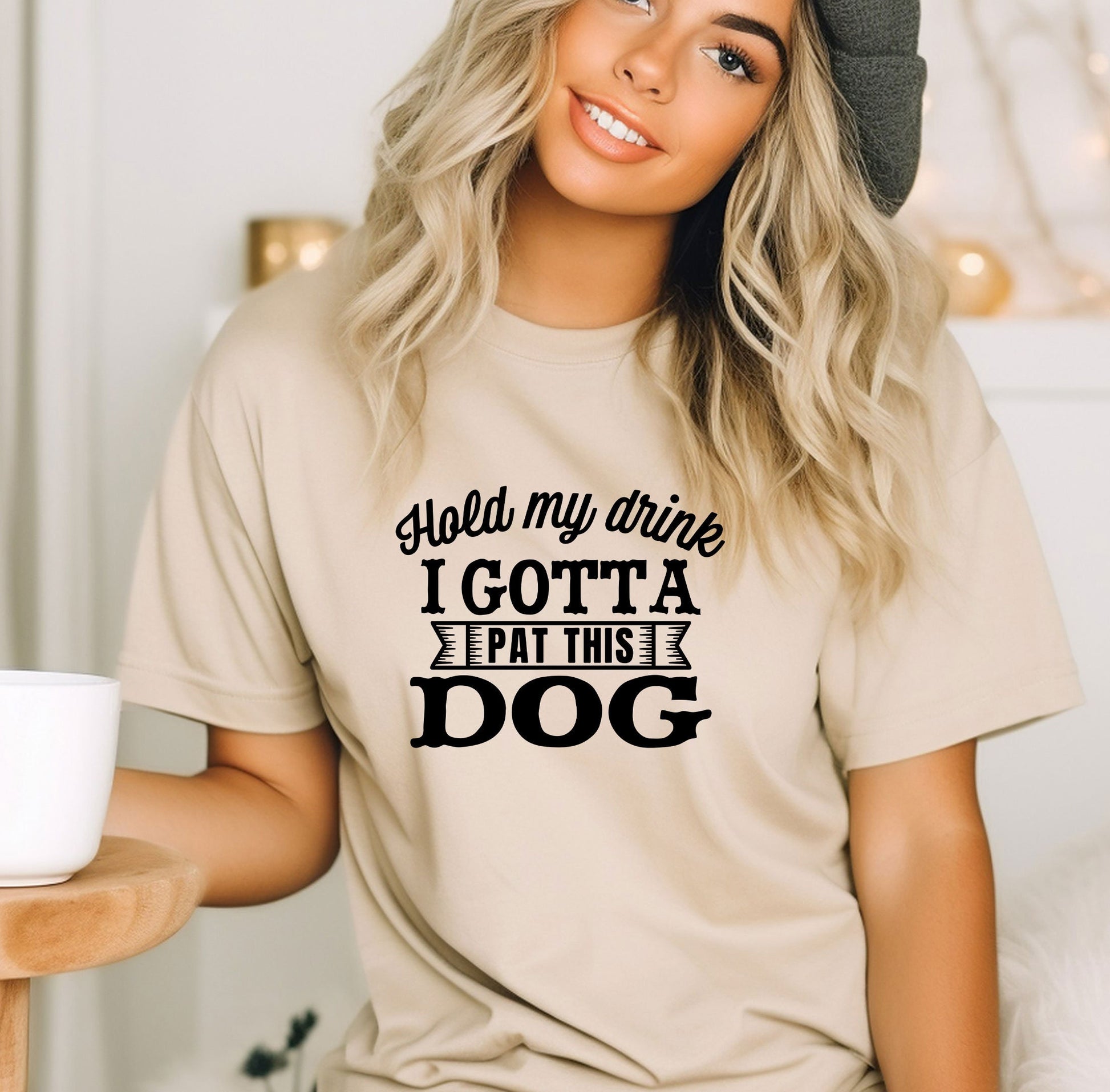 a woman wearing a t - shirt that says, speed my drive i gota
