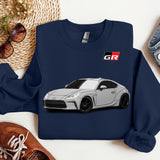 Toyota GR86 Gazoo Racing unisex sweatshirt, Drift Car Hoodie, Automotive Apparel Car Guys, Gift JDM Touge Enthusiasts Sweat, Car Sweatshirt