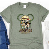 a t - shirt with mickey mouse and friends on it