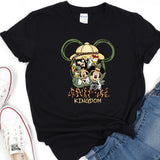 a t - shirt with mickey mouse and friends on it
