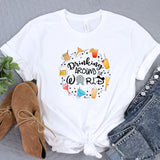 a t - shirt that says drinking around the world