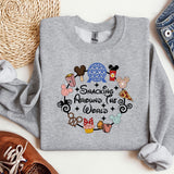 a sweatshirt that says something around the world