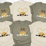 Disney Animal Kingdom Shirts, Safari Family Matching Shirts, Disney Trip Shirts, Disney Birthday Shirt, Disneyworld Tour Shirt, Matching Tee