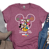 a t - shirt with mickey mouse and friends on it