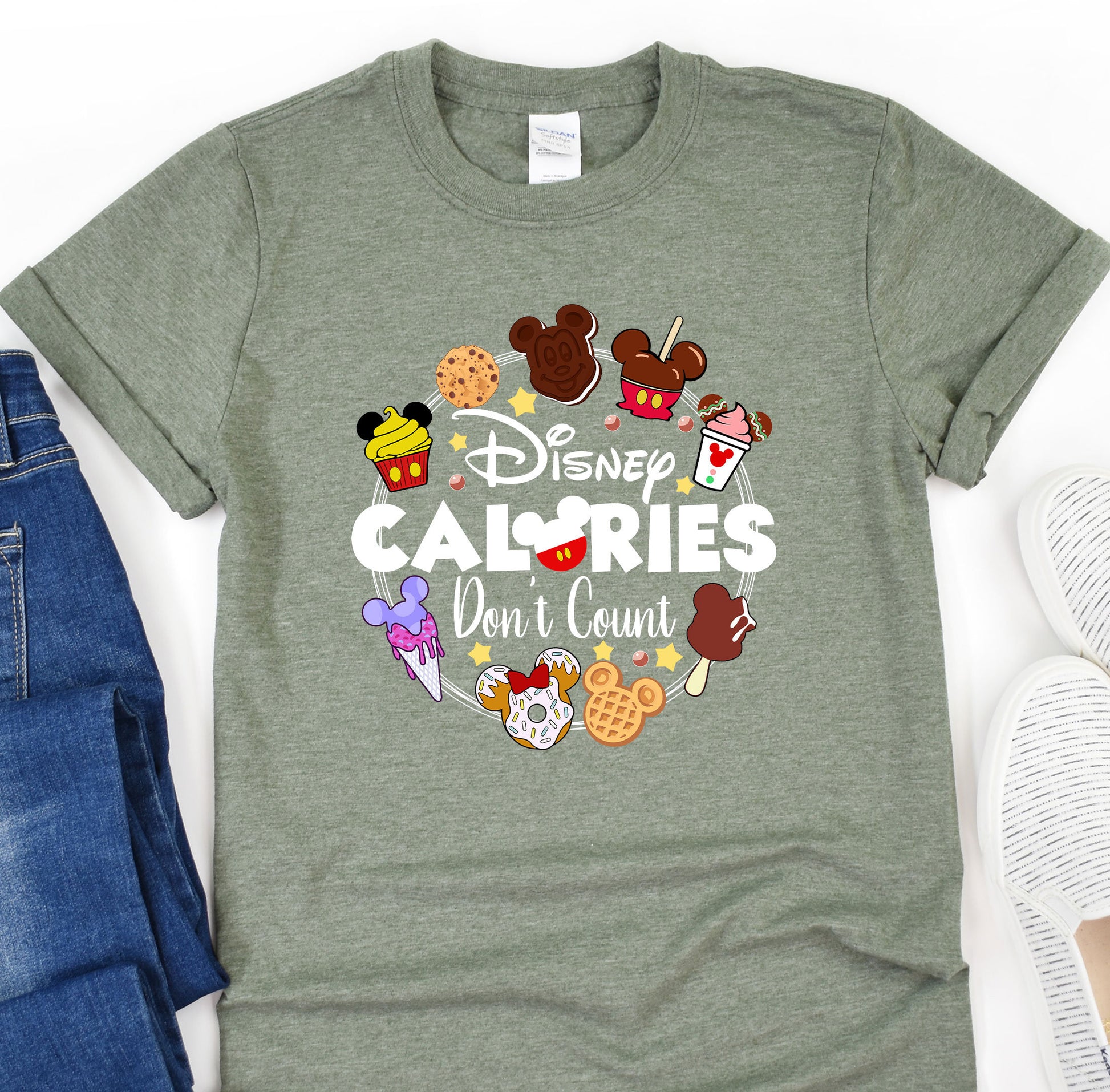 a t - shirt that says calories don&#39;t count