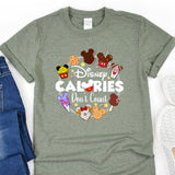 a t - shirt that says calories don't count