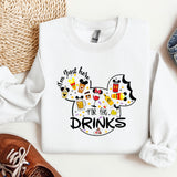 a white shirt with a mickey mouse design on it